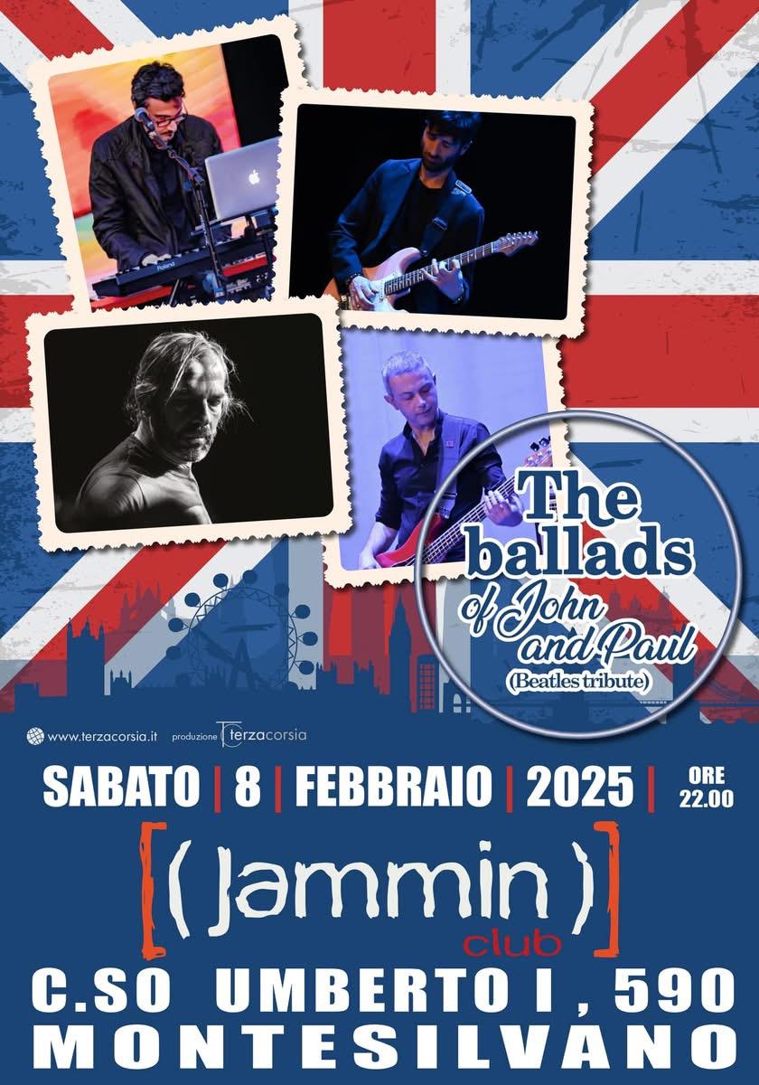 The Ballads (Beatles tribute) live - Sabato 8 Febbraio 2025 - Jammin - Montesilvano (PE) foto 234