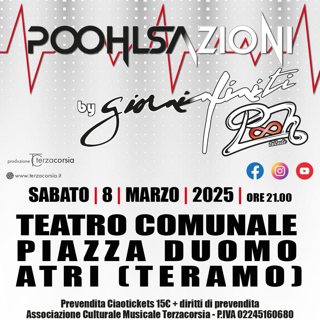 PoohlSazioni (by Giorniinfiniti) live - Sabato 8 Marzo 2025 - Teatro Comunale - Atri (TE) fot2